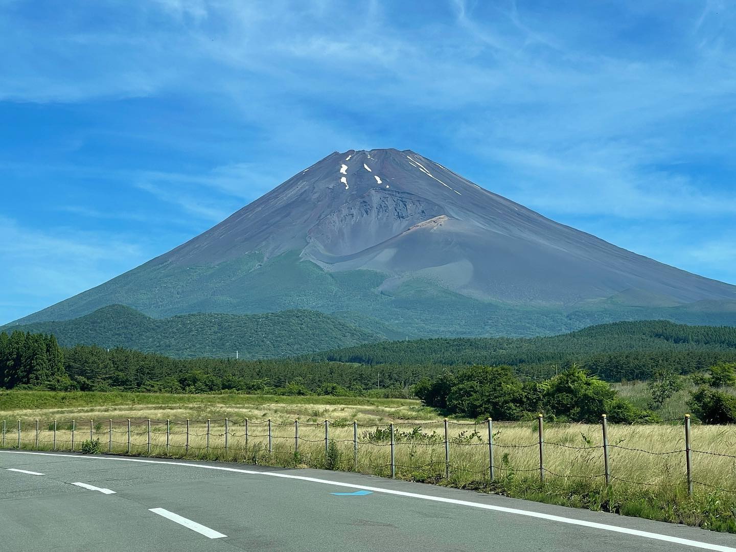 久しぶりにいつものポイントから📸今日の富士山#富士山#富士山 #裾野市#静岡県#訪問鍼灸#訪問マッサージ#鍼灸#マッサージ